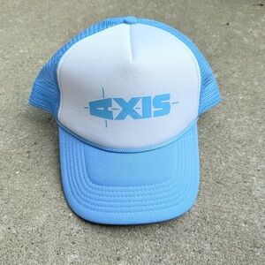 AXIS Boats Baby Blue and White Trucker Hat